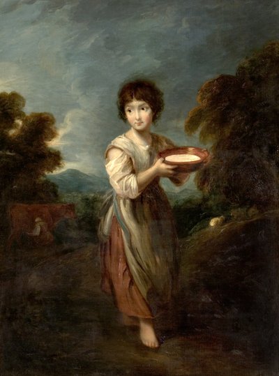A Cottage Girl by Thomas Gainsborough